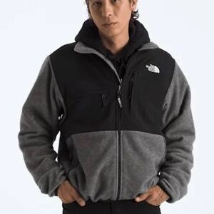 NWT North Face Denali Men’s XL grey fleece jacket